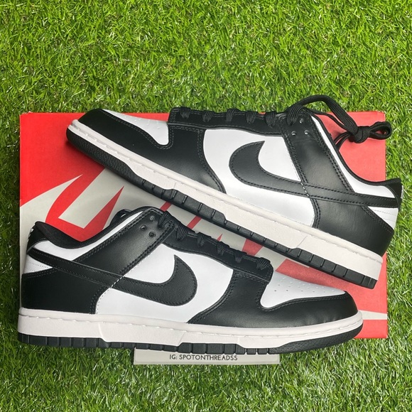 Nike Dunk Low ‘Black and White’ Men - Picture 3 of 6